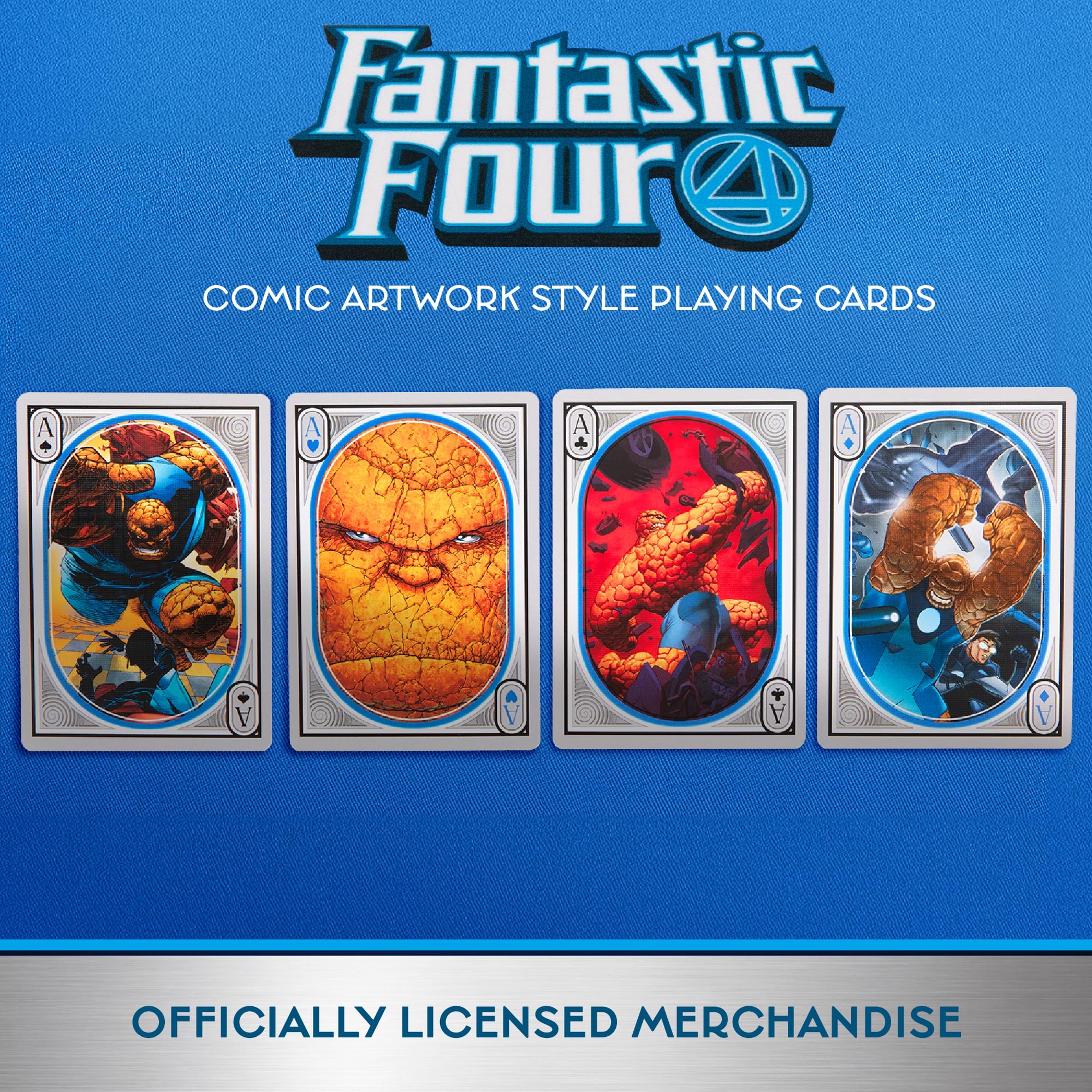 Amazon.com: Aquarius Fantastic Four Themed Playing Card Deck for